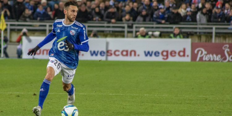 Adrien Thomasson au Stade de la Meinau