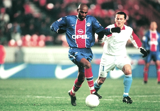 Fabrice Ehret face au PSG au Parc des Princes