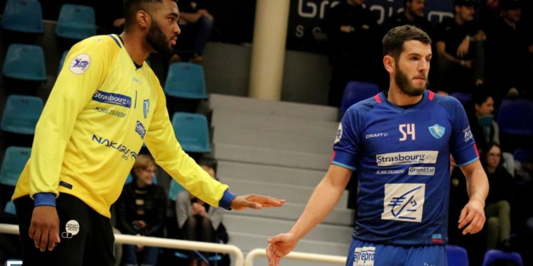 Paul Thomas sous le maillot de l'ESSAHB | © Cédric Munsch