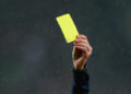 arbitrage - carton jaune - sanction