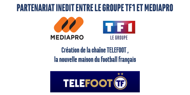 Mediapro dévoile le nom de sa future chaîne : Téléfoot !