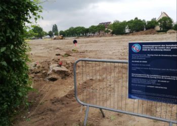 Le Racing réaménage ses terrains d’entraînement !