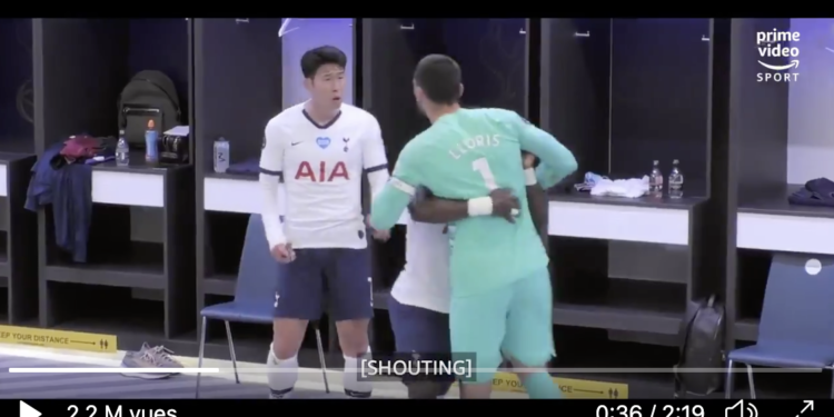 Amazon dévoile les images de l’embrouille entre Lloris et Son