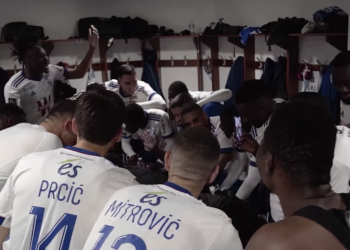 Les images de la célébration des joueurs du Racing