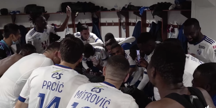 Les images de la célébration des joueurs du Racing