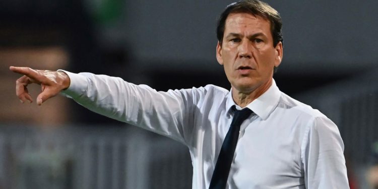 Le onze lyonnais face au Racing