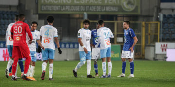 Nîmes s&rsquo;incline face à l&rsquo;OM en ouverture de la 13ème journée
