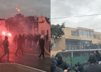OM : Émeutes & envahissement à La Commanderie