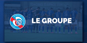 Nîmes – Strasbourg : Le groupe du Racing !