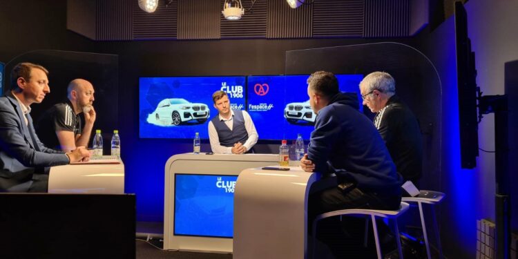 Le Club 1906 en compagnie de Jacky Duguépéroux et Jérémy Grimm