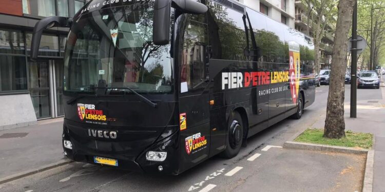 PSG – Lens : Le bus lensois tagué d’insultes
