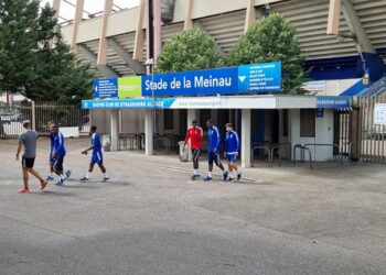 Dimitri Lienard présent lors de la reprise !