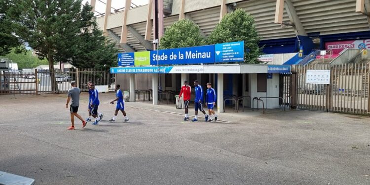 Dimitri Lienard présent lors de la reprise !