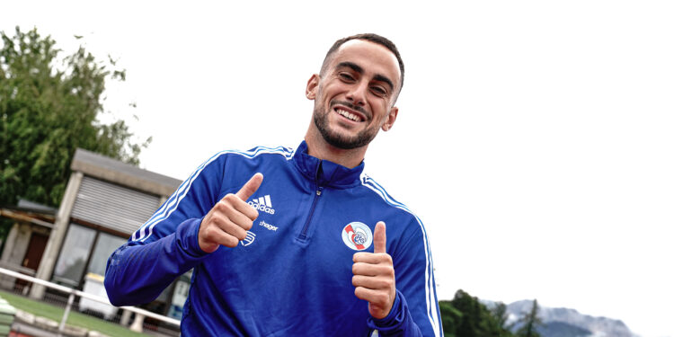 Lucas Perrin a beaucoup aimé son échange avec Julien Stéphan