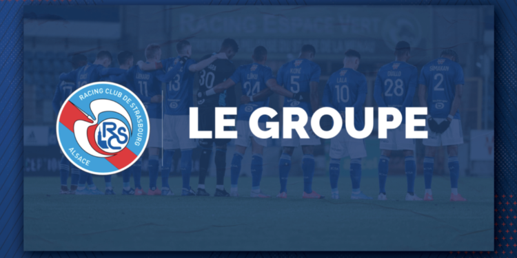 Racing – Brest : le groupe strasbourgeois !