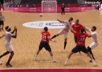 JO – Handball : les bleus face au Bahreïn en quart de finale