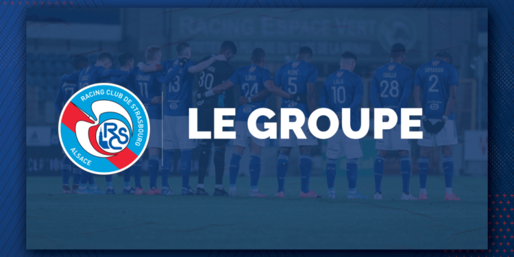 Racing – Angers : le groupe strasbourgeois !