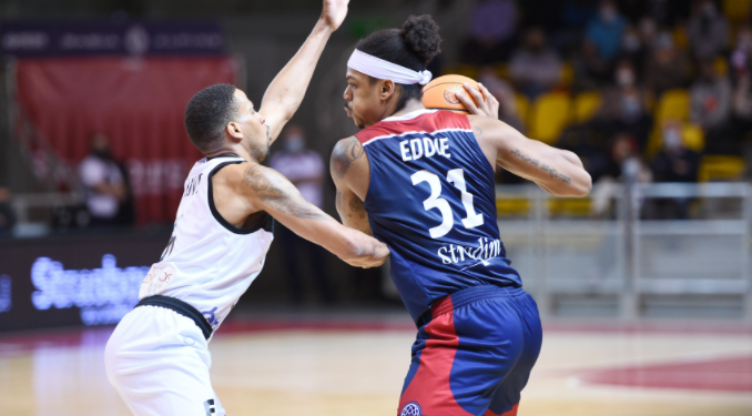 BCL. VidĂ©o đ„ : le rĂ©cital de Jarell Eddie (Strasbourg) face au PAOK