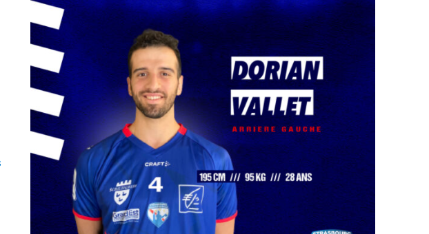 D2 Proligue. Dorian Vallet en renfort à Strasbourg
