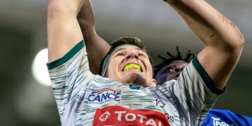 Top 14. Un rugbyman avec un protège-dents aux couleurs de l&rsquo;Alsace 🥨