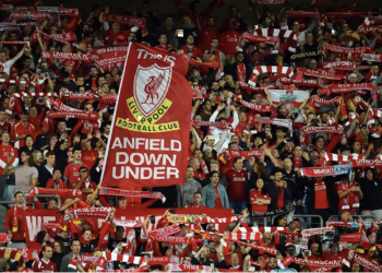 L&rsquo;incroyable hommage des supporters de Liverpool pour Cristiano Ronaldo