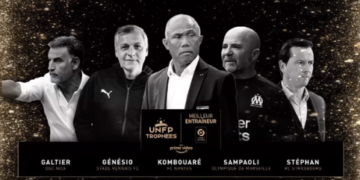 Julien Stéphan nommé aux Trophées UNFP de l&rsquo;entraineur de l&rsquo;année
