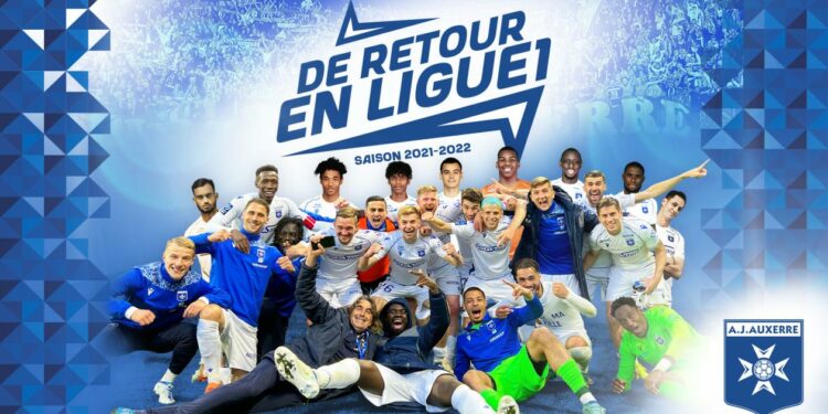 L’AJ Auxerre de retour en Ligue 1