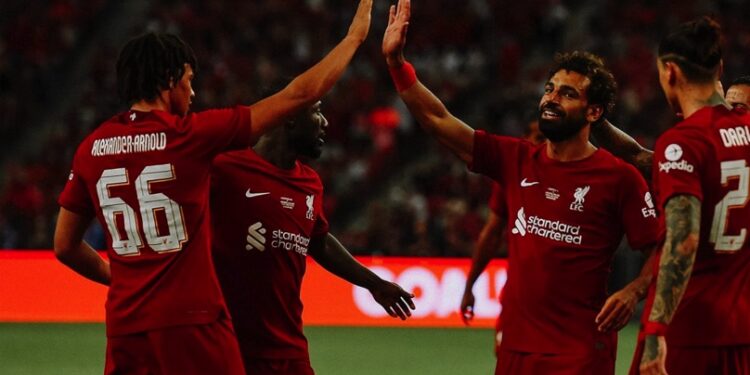 Le geste de grande classe de Liverpool pour le match contre le Racing !