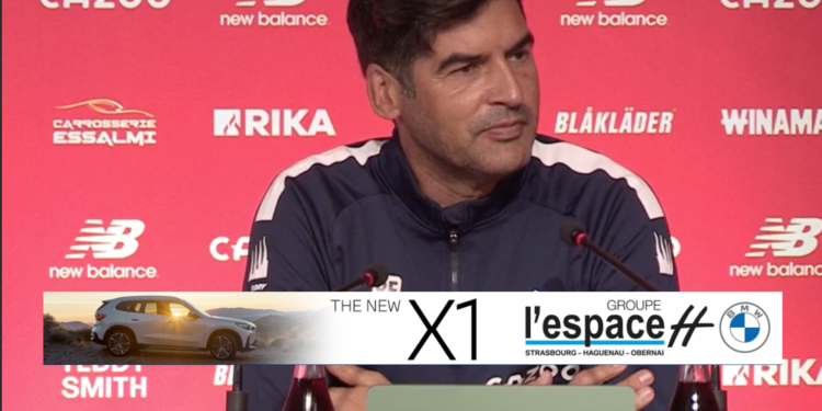 Paulo Fonseca est « focus » sur le déplacement à la Meinau