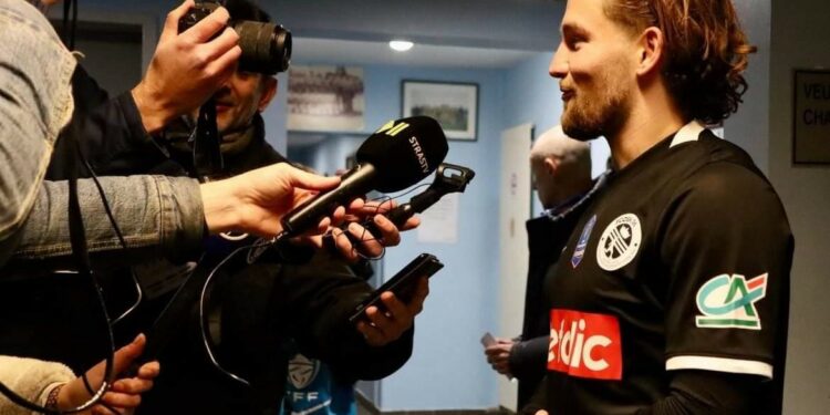 FC Koenigshoffen : entretien avec l’attaquant Thomas Schall