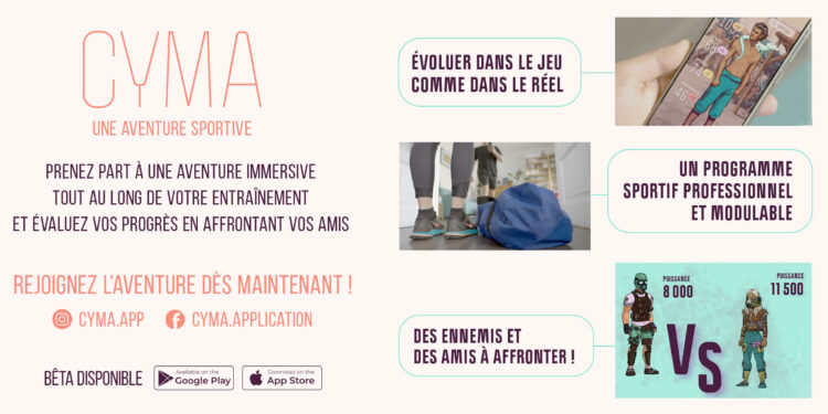 Le jeu mobile CYMA, une aventure sportive à tester