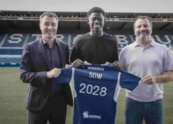 Le défenseur Saïdou Sow officiellement Strasbourgeois jusqu’en 2028
