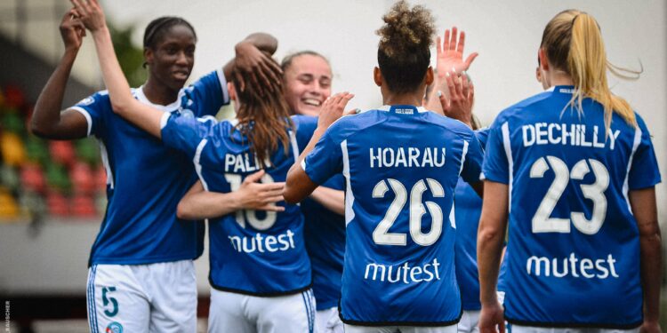 Les féminines du Racing accèdent en première division !