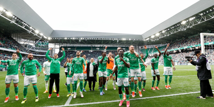 Saint-Étienne retrouve la Ligue 1, Metz en Ligue 2 !