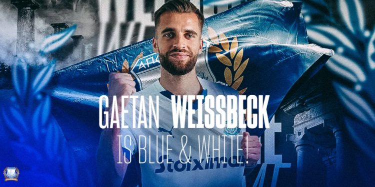 Gaëtan Weissbeck signe à l’Apollon FC