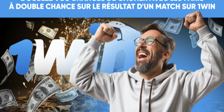 Doublez vos chances de gagner avec les paris à double chance sur le résultat d’un match sur 1Win