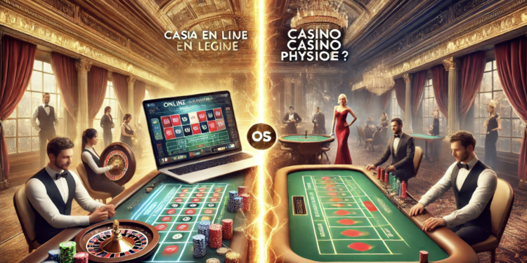 Casino en ligne ou casino physique ?