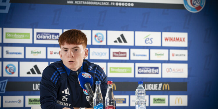 Conférence de Presse : Valentin Barco s’exprime sur son arrivée au Racing Club de Strasbourg