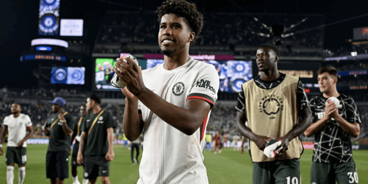 Première titularisation pour Andrey Santos avec Chelsea !