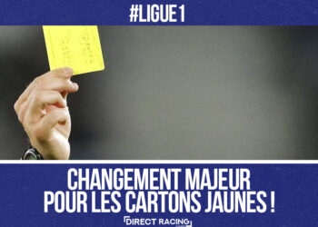 Cartons jaunes : la LFP change tout, attention à la nouvelle règle !