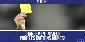 Cartons jaunes : la LFP change tout, attention à la nouvelle règle !