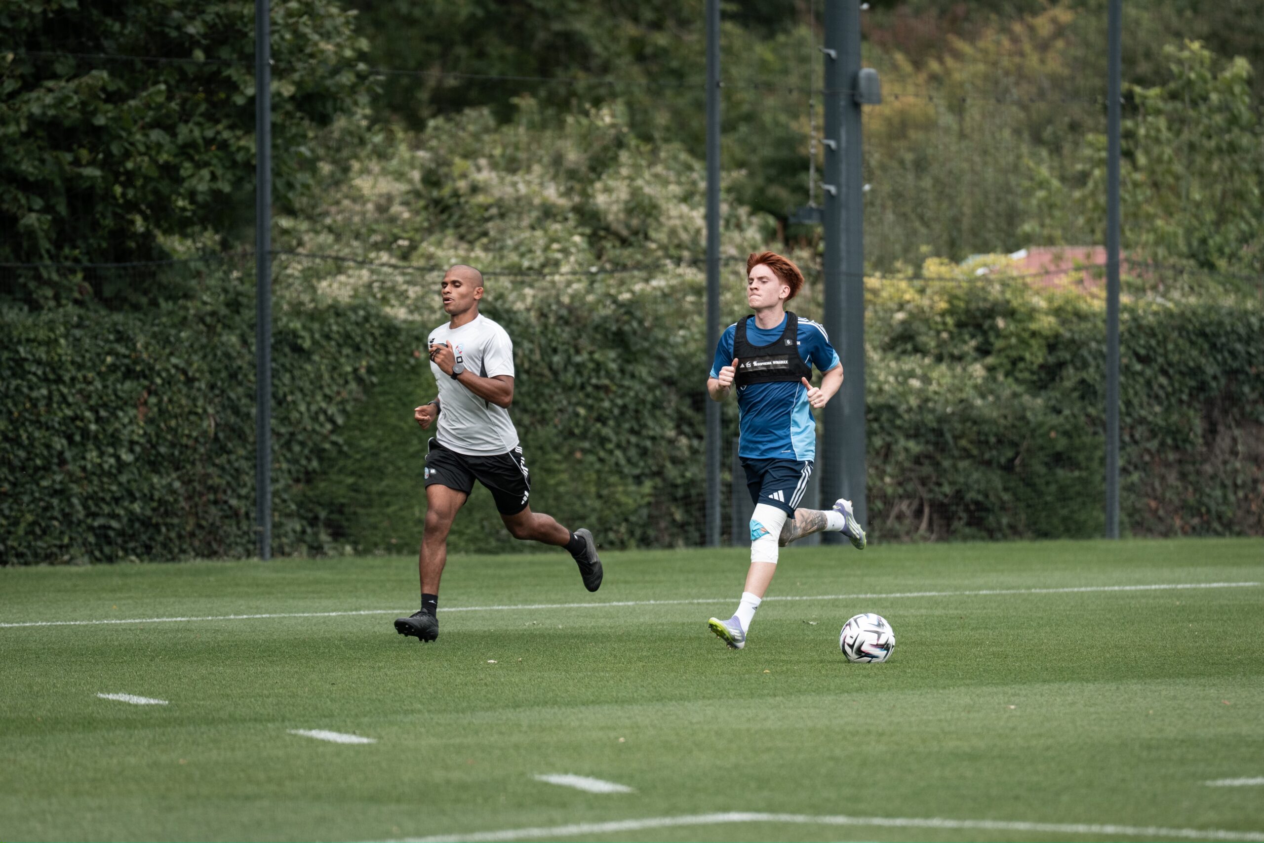 Plusieurs retours à l’entraînement du Racing