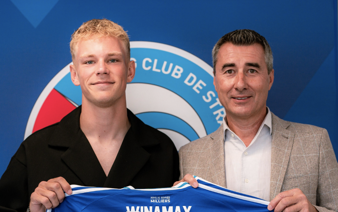 OFFICIEL. Lucas Hogsberg signe au Racing !