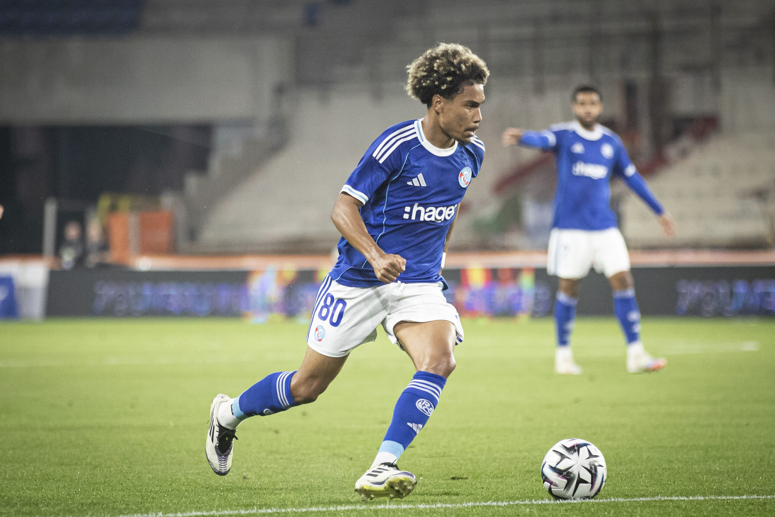 Félix Lemaréchal dans le groupe à Häcken