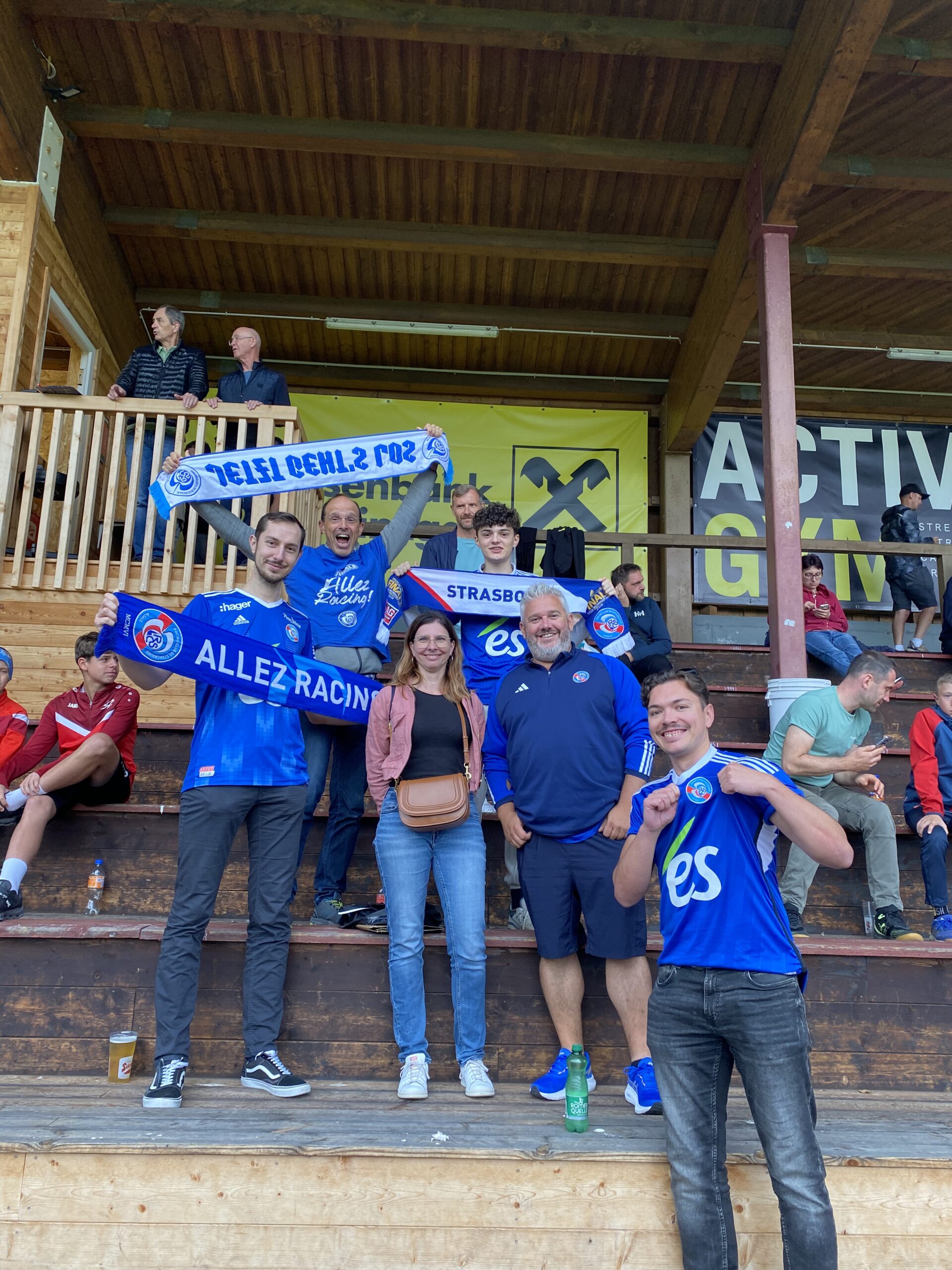 6 supporters du Racing ont fait le déplacement pour Strasbourg – Udinese