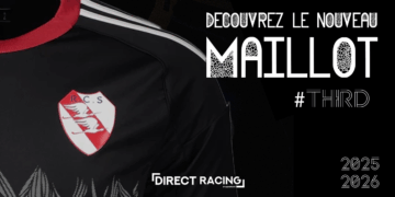Le Racing dévoile son 3ème maillot  !