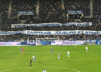 Une banderole qui fait débat à la Meinau