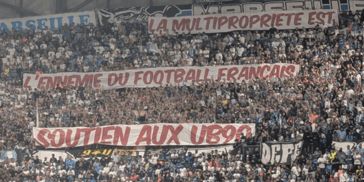 Les Ultras marseillais également au soutien des UB90
