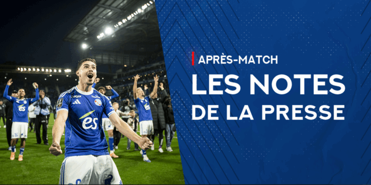 Strasbourg – Angers (5-0) : Les notes de la presse