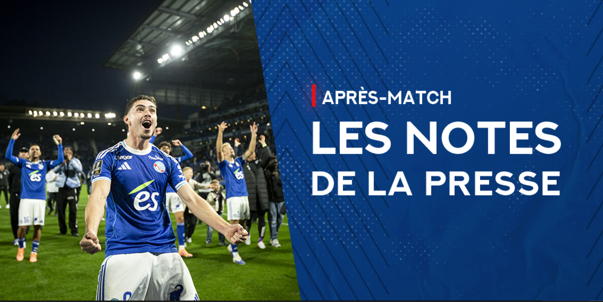 Strasbourg – Angers (5-0) : Les notes de la presse